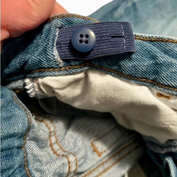 Cat & Jack Kids Jeans | Size 7 | Relaxed Straight Fit | Adjustable Waist | EUC - Picture 6 of 6